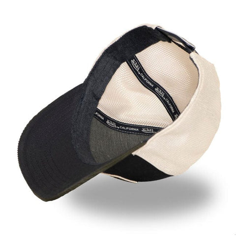 Von Dutch Semi-Curved Skull cap black/green/white VON DUTCH MOTOVEIKALS 21