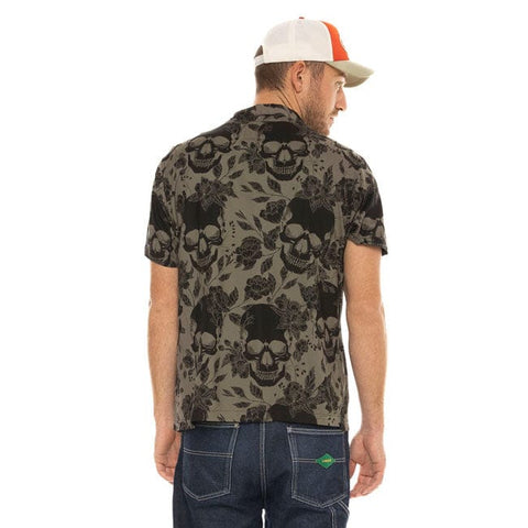 Von Dutch Skully shirt green VON DUTCH MOTOVEIKALS 21