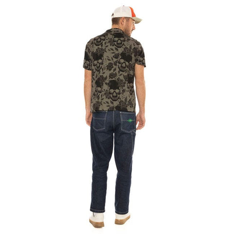 Von Dutch Skully shirt green VON DUTCH MOTOVEIKALS 21