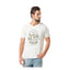 Von Dutch Slub t-shirt white/black VON DUTCH MOTOVEIKALS 21