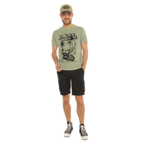Von Dutch Socal t-shirt olive VON DUTCH MOTOVEIKALS 21