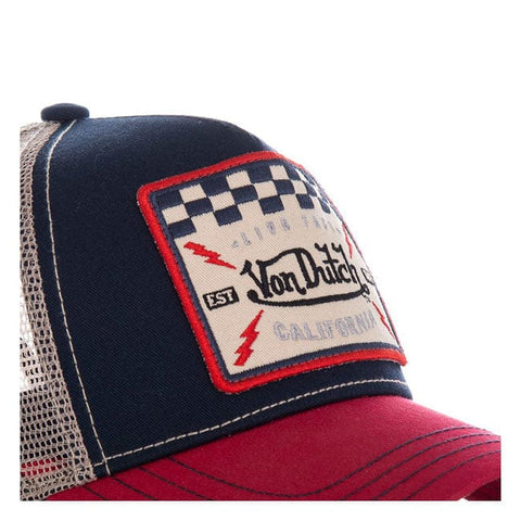 Von Dutch Square cap marine red VON DUTCH MOTOVEIKALS 21