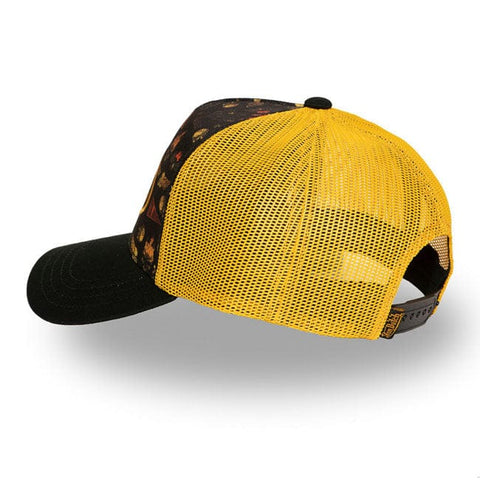Von Dutch Subl Skull cap black/yellow VON DUTCH MOTOVEIKALS 21