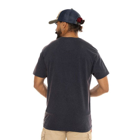 Von Dutch Wolfy t-shirt navy VON DUTCH MOTOVEIKALS 21
