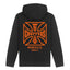 WCC ATX Cross hoodie black/orange WEST COAST CHOPPERS MOTOVEIKALS 21