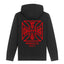 WCC ATX Cross hoodie black/red WEST COAST CHOPPERS MOTOVEIKALS 21