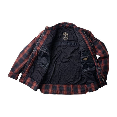 WCC Austin Kevlar riding shirt red/black WEST COAST CHOPPERS MOTOVEIKALS 21