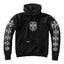 WCC Dominator hoodie black WEST COAST CHOPPERS MOTOVEIKALS 21