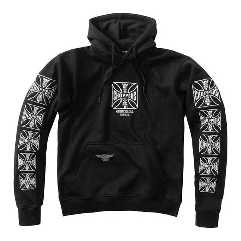 WCC Dominator hoodie black WEST COAST CHOPPERS MOTOVEIKALS 21