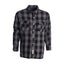 WCC Dominator riding flannel shirt grey/black CE appr. WEST COAST CHOPPERS MOTOVEIKALS 21