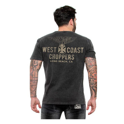 WCC Eagle vintage T-shirt black WEST COAST CHOPPERS MOTOVEIKALS 21