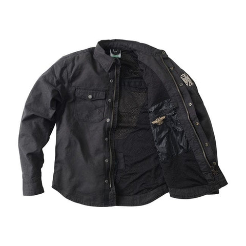 WCC Forged Riding shirt black WEST COAST CHOPPERS MOTOVEIKALS 21