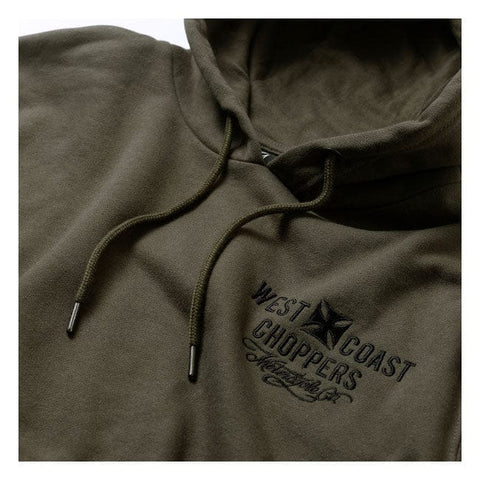 WCC Frisco hoodie green WEST COAST CHOPPERS MOTOVEIKALS 21