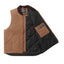 WCC Heavy Duty Work vest frontier brown WEST COAST CHOPPERS MOTOVEIKALS 21