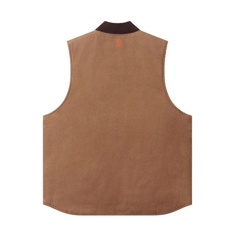 WCC Heavy Duty Work vest frontier brown WEST COAST CHOPPERS MOTOVEIKALS 21