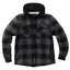 WCC Hell Bent Flannel jacket charcoal/black WEST COAST CHOPPERS MOTOVEIKALS 21