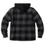 WCC Hell Bent Flannel jacket charcoal/black WEST COAST CHOPPERS MOTOVEIKALS 21