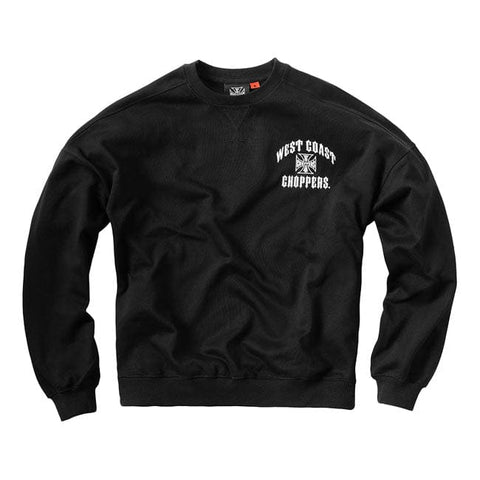 WCC Iron Oversized sweatshirt black WEST COAST CHOPPERS MOTOVEIKALS 21