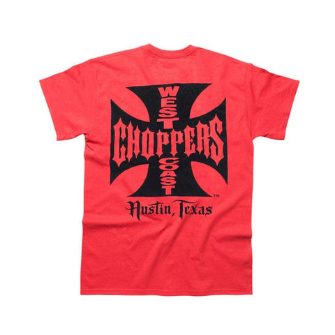 WCC OG Classic ATX t-shirt red WEST COAST CHOPPERS MOTOVEIKALS 21