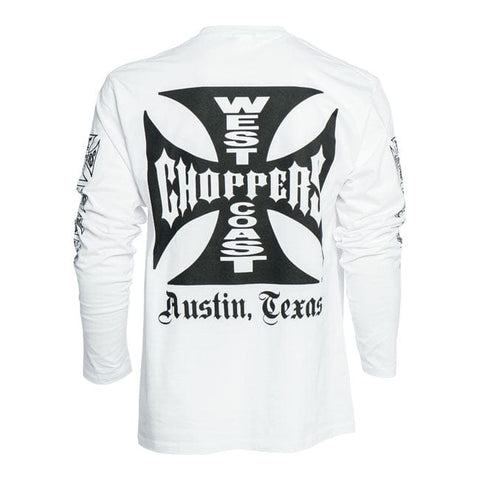 WCC OG Cross long sleeve white WEST COAST CHOPPERS MOTOVEIKALS 21