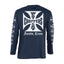WCC OG logo ATX longsleeve navy WEST COAST CHOPPERS MOTOVEIKALS 21