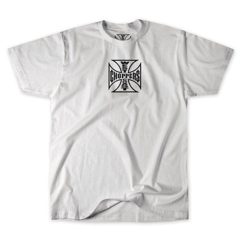 WCC Parts t-shirt white/black WEST COAST CHOPPERS MOTOVEIKALS 21