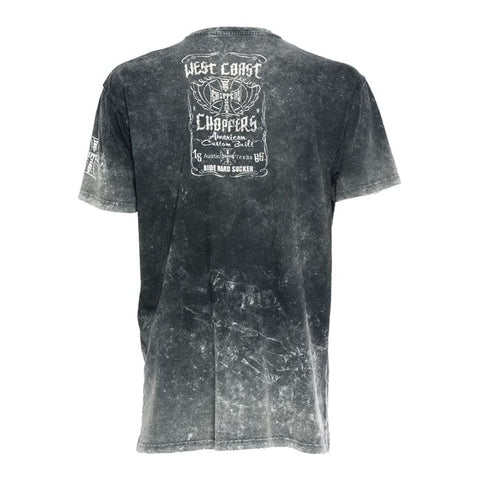 WCC Ride Hard Sucker vintage t-shirt black WEST COAST CHOPPERS MOTOVEIKALS 21