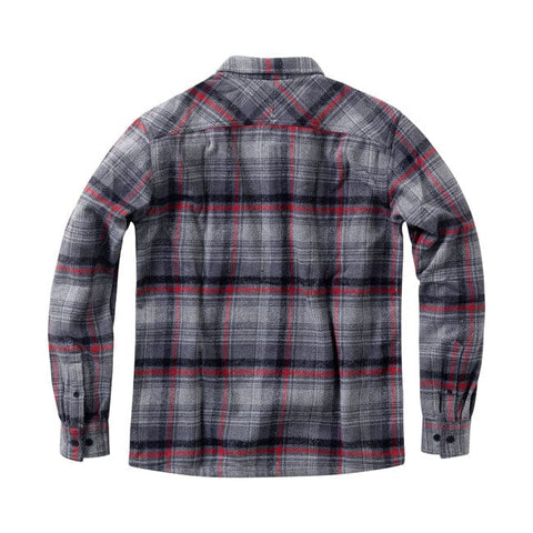 WCC Rigid Flannel shirt grey WEST COAST CHOPPERS MOTOVEIKALS 21