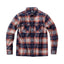 WCC Rigid Flannel shirt orange brown WEST COAST CHOPPERS MOTOVEIKALS 21