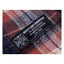 WCC Rigid Flannel shirt orange brown WEST COAST CHOPPERS MOTOVEIKALS 21
