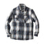 WCC riser shirt brown/blue WEST COAST CHOPPERS MOTOVEIKALS 21