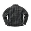 WCC Wool lined Plaidshirt charcoal/black WEST COAST CHOPPERS MOTOVEIKALS 21