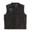 WCC x 13 1/2 Dominator black canvas riding vest WEST COAST CHOPPERS MOTOVEIKALS 21