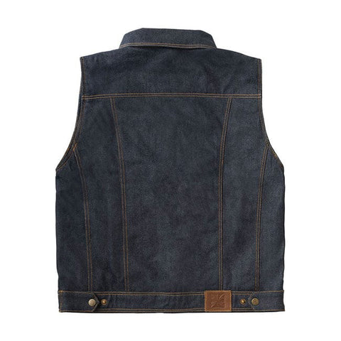 WCC x 13 1/2 Dominator RAW denim riding vest WEST COAST CHOPPERS MOTOVEIKALS 21