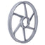 Wheel Fast-Arrow aluminum silver 17 inch for Puch Maxi FAST ARROW MOTOVEIKALS 21