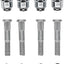 Wheel Stud/Nut Kit Moose MOOSE RACING HARD-PARTS MOOSE RACING MOTOVEIKALS 21