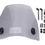 windshield Puig Urban smoke for Kymco Agility City 50, 125 2020- PUIG MOTOVEIKALS 21