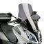 windshield Puig V-Tech Line Touring dark smoke for Kymco Downtown 125i, 300i ABS 09-14 PUIG MOTOVEIKALS 21