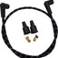 Wires Blk/Pnk Braid DRAG SPECIALTIES DRAG SPECIALTIES MOTOVEIKALS 21