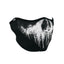 ZANheadgear Half Mask neoprene skull ghost ZAN HEADGEAR MOTOVEIKALS 21
