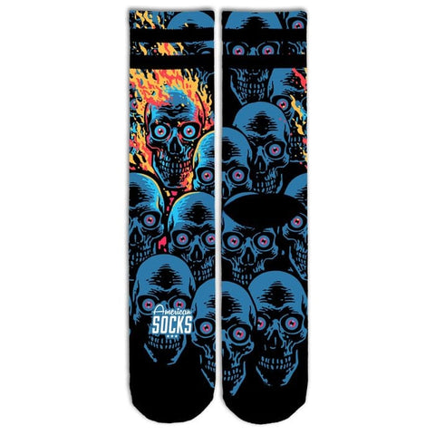 Zeķes American Socks Knucklehead AMERICAN SOCKS MOTOVEIKALS 21