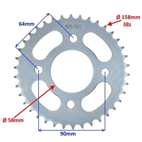 Zobrats aizmugures 428/38 REPLICA MOTOVEIKALS 21
